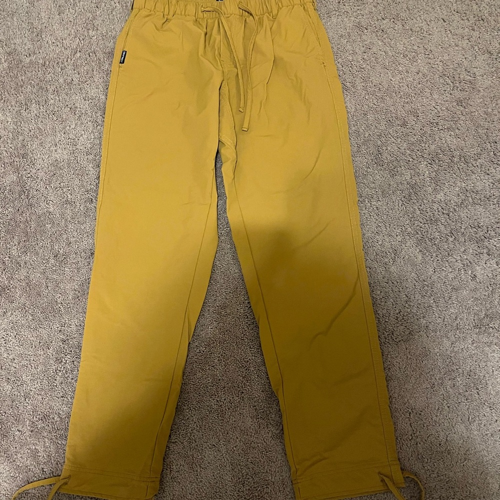 Women's Mustard Track Joggers - Unbranded